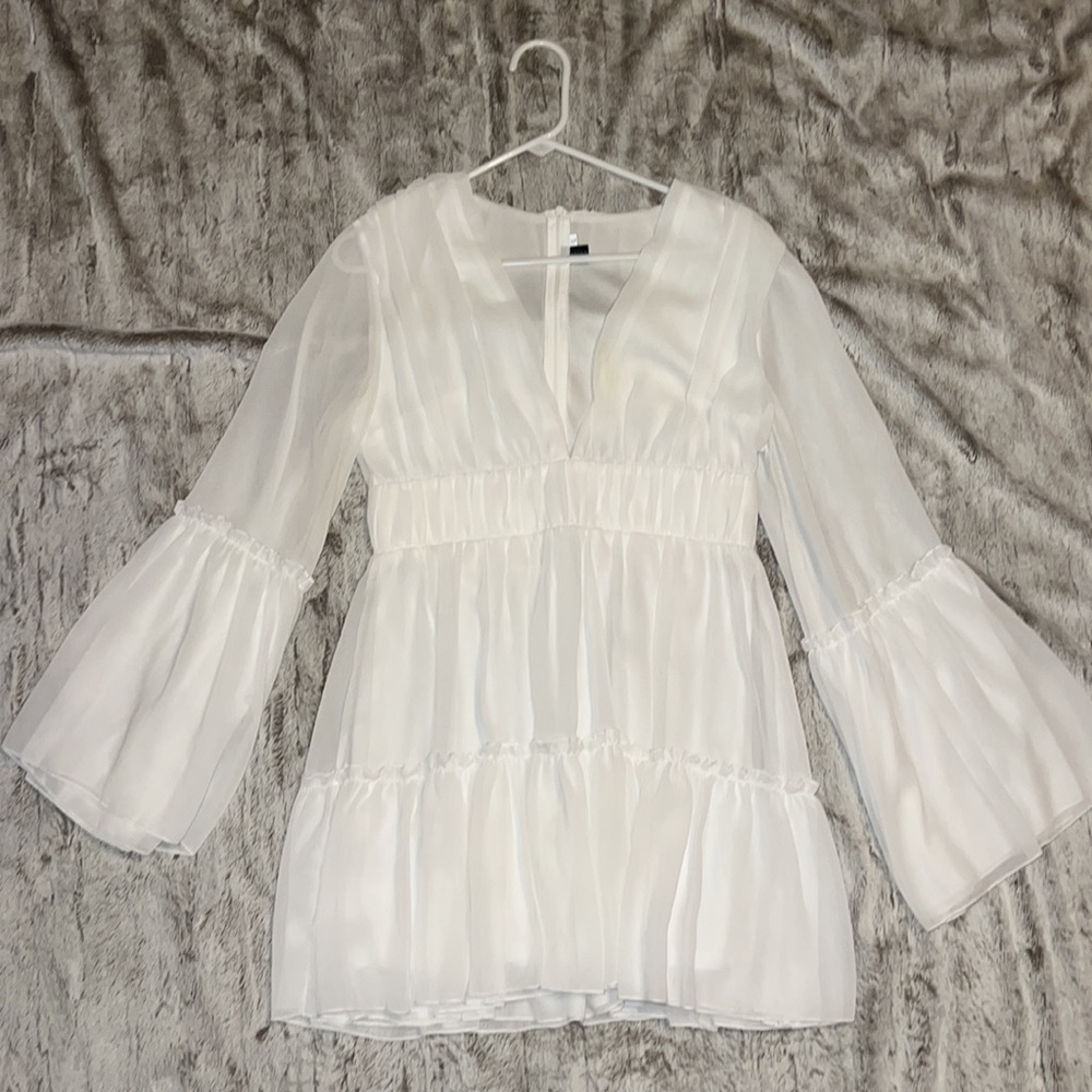 White dress size large
